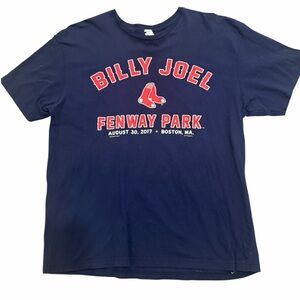 Billy Joel 2017 Fenway Park Boston  Concert Shirt size XL